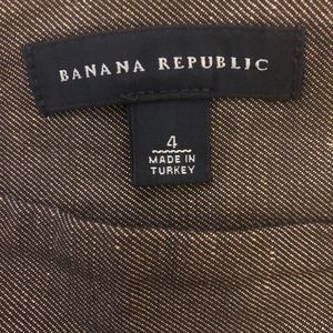 Banana republic brown pencil skirt